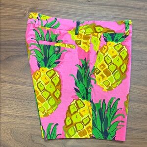 Vibrant Pineapple Print Men's Shorts
